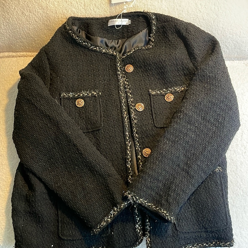 Tweed inspired jacket